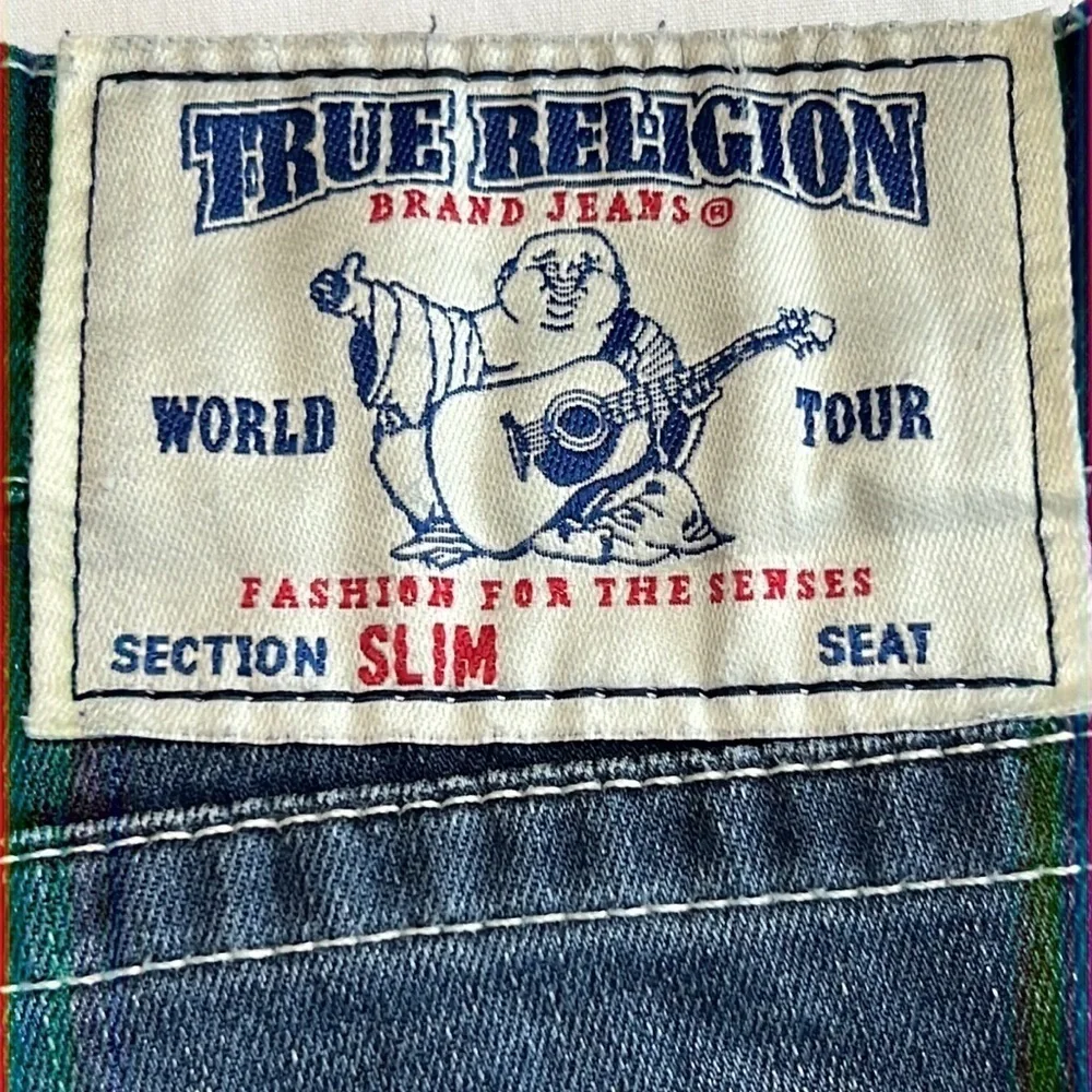 True religion slim straight faded Size 36 Jeans
